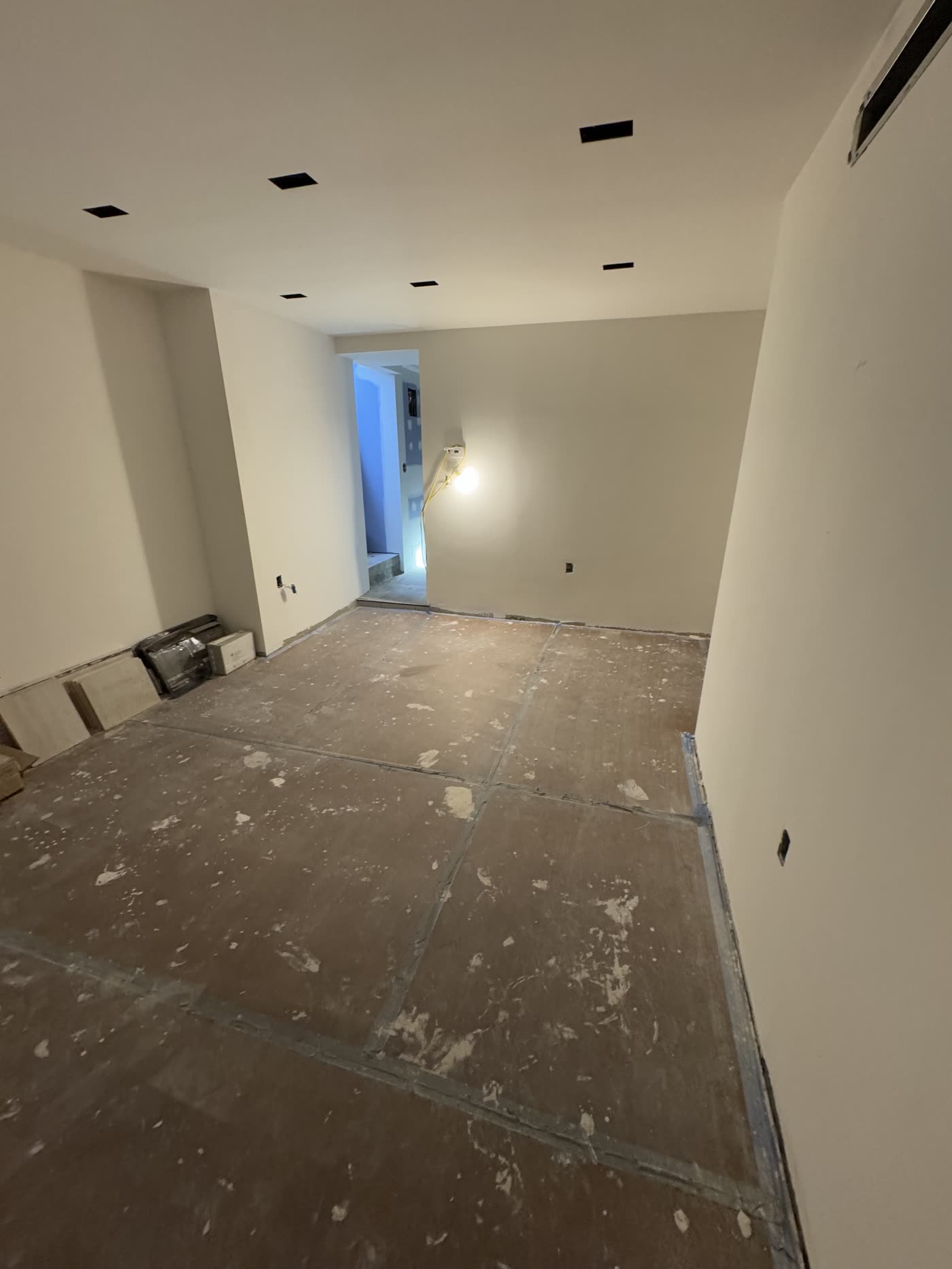 Drywall and paint renovation in Williamsburg, Brooklyn