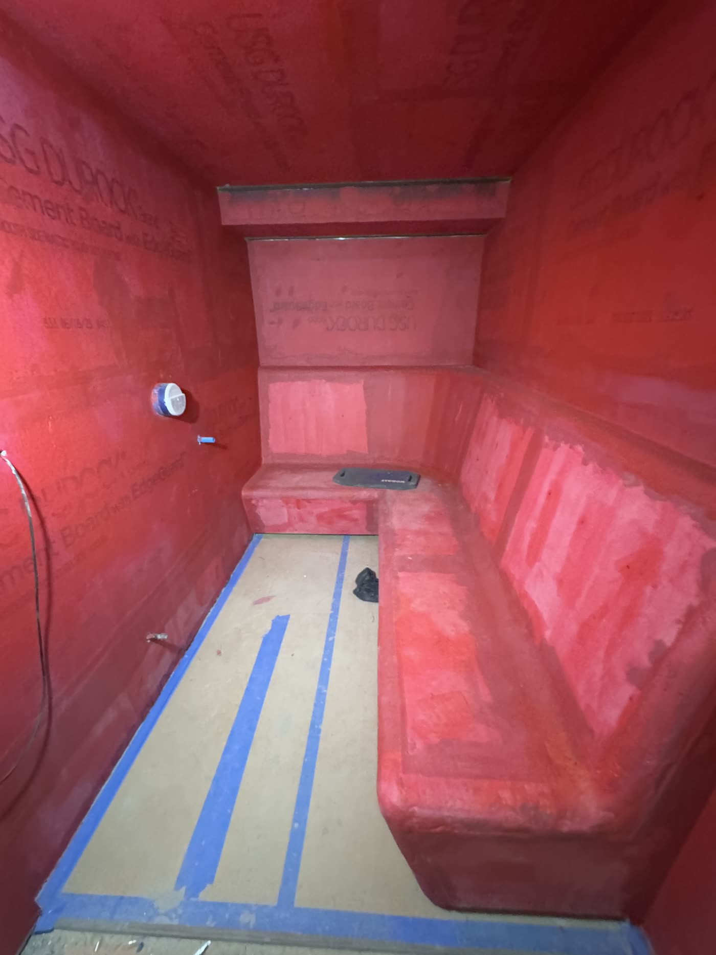 Custom sauna and hamam build in Crown Heights, Brooklyn